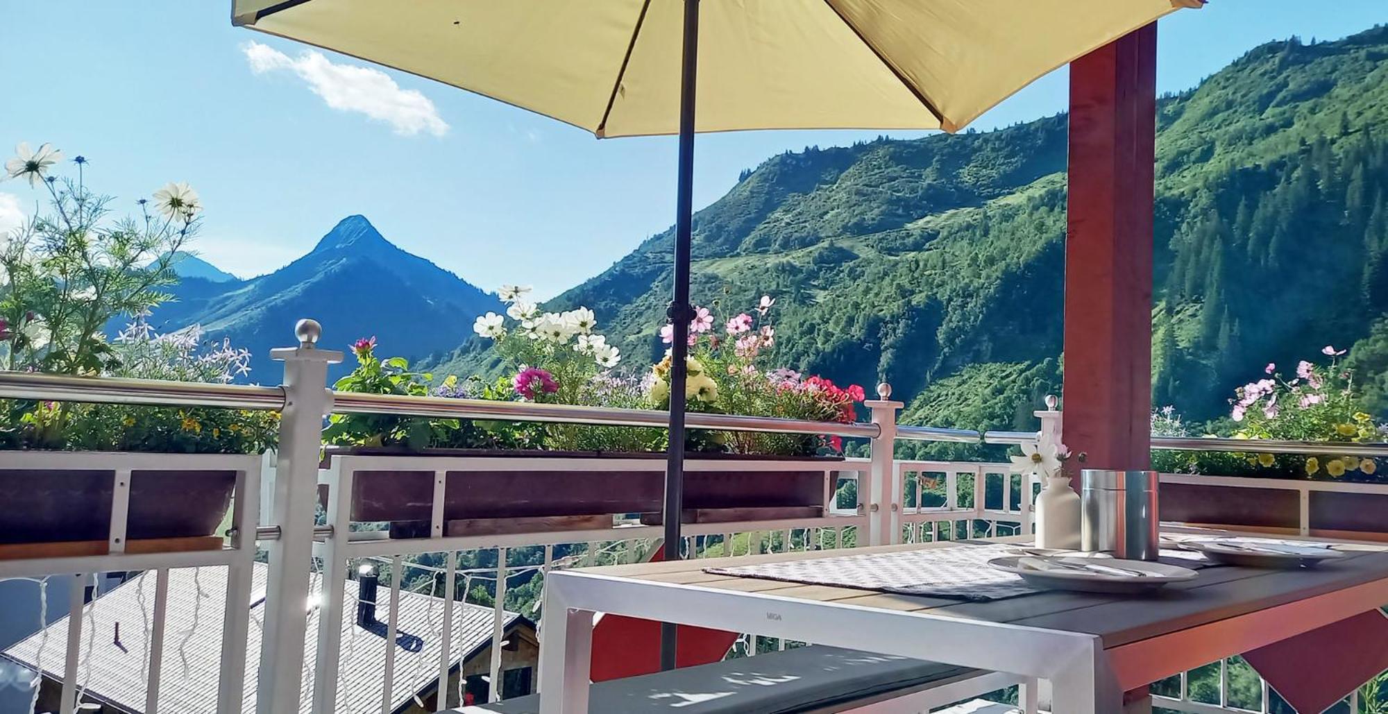 Appartements Garni Drei Wannen Damuels Luaran gambar